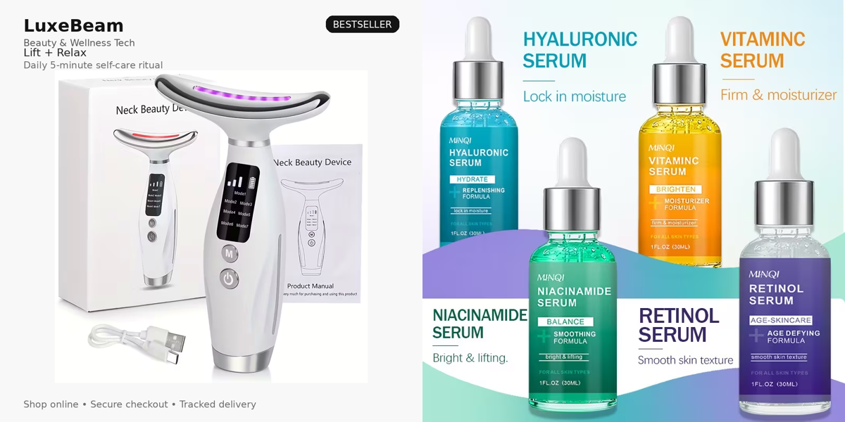 LuxeBeam SculptPro™ Complete Sculpt & Glow Ritual